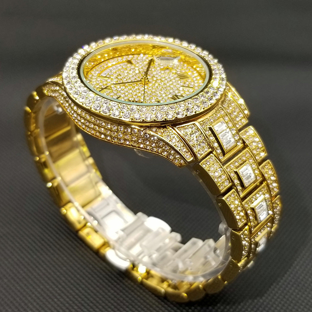 Multifunction Diamond Luxury Watches For Men