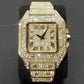 CatWrap™ Ice Out Square Luxury Watch For Men